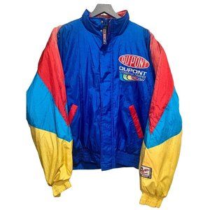 Vintage Jeff Gordon Chase Authentics Dupont Racing Jacket L